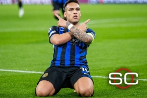 欧冠改制后淘汰赛客战拜仁进球,劳塔罗是阿根廷球员首人